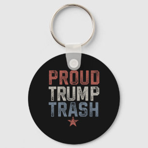 Chaveiro Despejo de lixo despejo despejo 2024 Vintage Trump