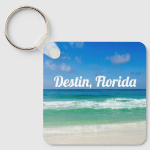 Chaveiro Destin Florida - Linda Foto Personalizável de Prai