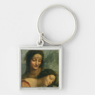 Chaveiro Detalhe do Virgin e do St Anne do Virgin