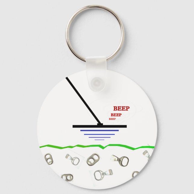 Chaveiro Detecção de metal (Frente)