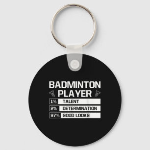 Chaveiro Determinação de Talento de Jogador de Badminton Bo