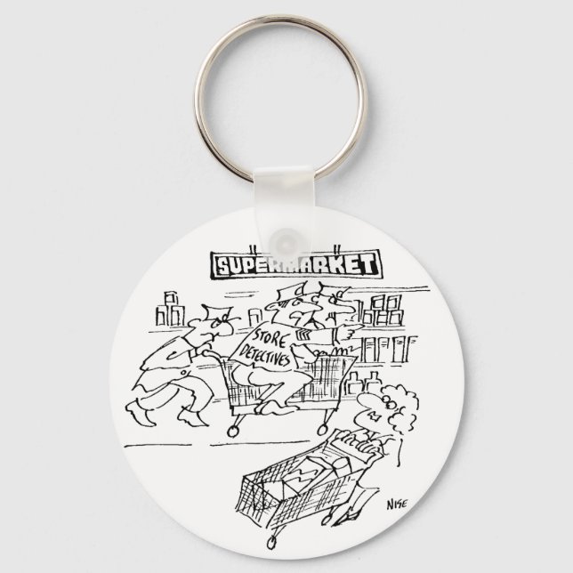 Chaveiro Detetives de armazenamento em um supermercado (Frente)