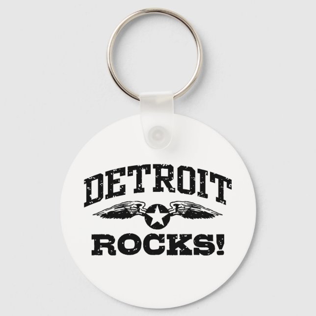 Chaveiro Detroit Rocks (Frente)