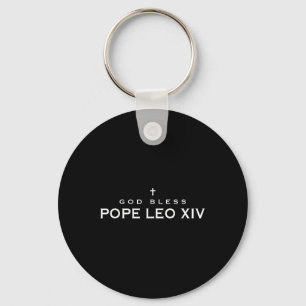 Chaveiro Deus abençoe Leo Xiv Robert Francis Impede Papa