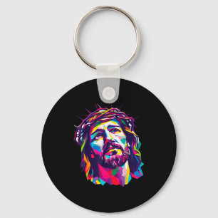 Chaveiro Deus Cristão Christus Religioso Acredita Abençoado