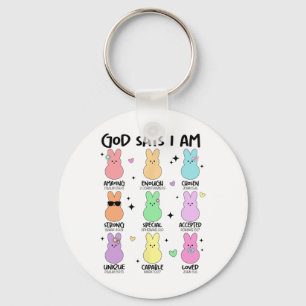 Chaveiro Deus Diz Que Sou Cristão Meninas Toddler Kids Ea