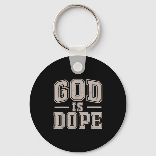 Chaveiro Deus É Bom Cristão Jesus Irmã Irmã Filho Tod (Frente)