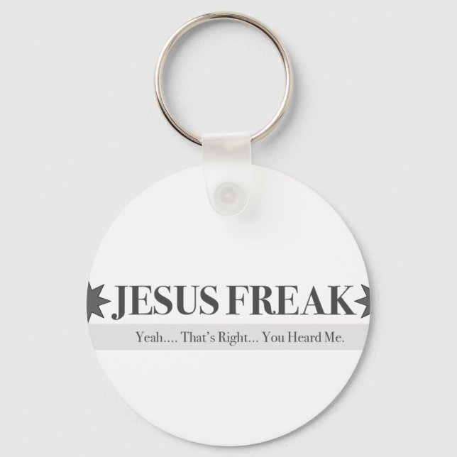 Chaveiro Deus Esquadrão Jesus Freak (Frente)