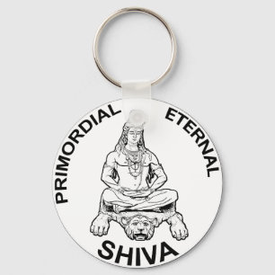 Chaveiro Deus eterno do senhor Shiva, indiano primordial