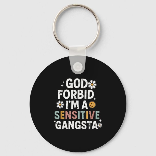 Chaveiro Deus me perdoe, sou um Gangsta Sensível, Gangue Se (Frente)