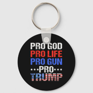 Chaveiro Deus Pro Life Pro Gun Pro Trump - Armadilhas Patri