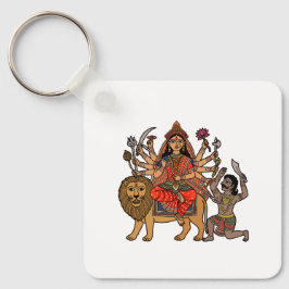 Chaveiro Deusa Durga