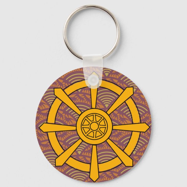 Chaveiro Dharma Wheel (Frente)