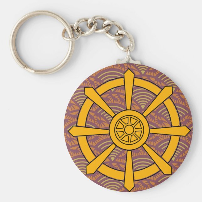 Chaveiro Dharma Wheel (Frente)