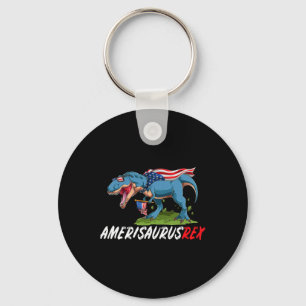 Chaveiro Dia 4 de julho da Independência do Dinossauro da A