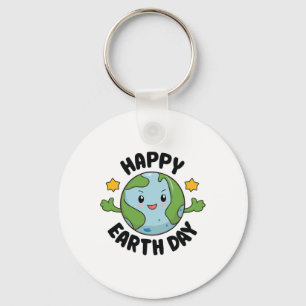 Chaveiro Dia da Consciência da Terra Planeta Feliz da Terra