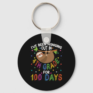 Chaveiro Dia Da Design De Lama Escolar - 4º Grau 100 Dias S
