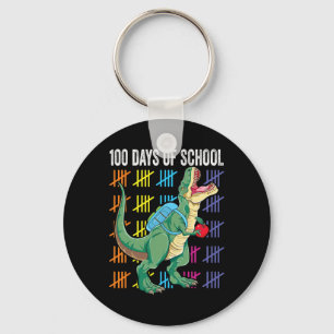 Chaveiro Dia da Escola para Crianças Crianças T-rex