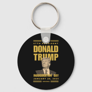 Chaveiro Dia da Inauguração do Presidente Donald J. Trump 2