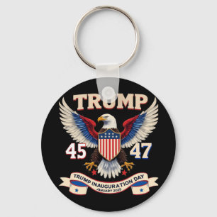 Chaveiro Dia da Inauguração do Presidente Donald Trump 2025