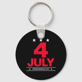Chaveiro Dia da Independência de 4 de Julho