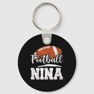 Chaveiro Dia da Mãe do Jogador de Futebol da Nina de Futebo