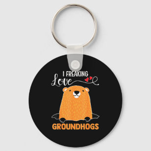 Chaveiro Dia da Marmota Eu Amo Muito Marmota Png