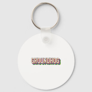 Chaveiro Dia da Marmota Homens Mulheres Retro Vintage 60s 7