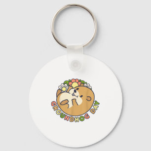 Chaveiro Dia da Marmota Homens Mulheres Retro Vintage 60s 7