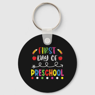 Chaveiro Dia Da Pré-Escola De Volta Aos Professores