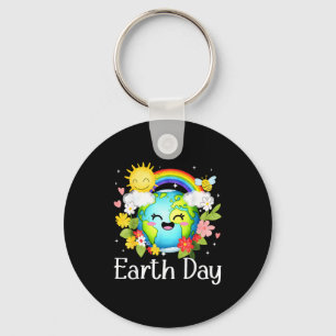 Chaveiro Dia da Terra planeta fofo ambiente reciclagem home