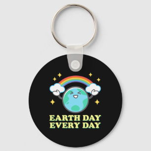 Chaveiro Dia da Terra Prolongado Camisetas Dia da Terra Tod