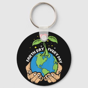 Chaveiro Dia da Terra Todos os Dias - Greve Climática & Mei