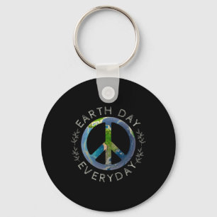 Chaveiro Dia da Terra Todos os dias - Paz Global Mundial No