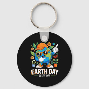 Chaveiro Dia da Terra todos os dias salvar o planeta dabbin