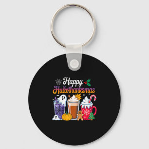 Chaveiro Dia das Bruxas Ação de Graças Natal Feliz Hallotha