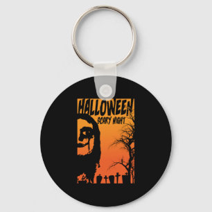 Chaveiro Dia das Bruxas Assustadoras da Noite do Halloween