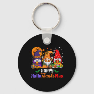 Chaveiro Dia de Ação de Graças de Halloween de Hallothanksm
