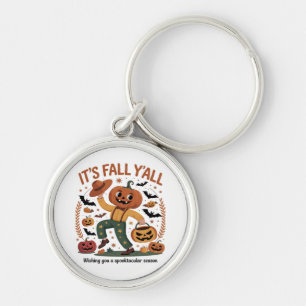 Chaveiro Dia de as Bruxas engraçado Autumn Cute It's Fall Y