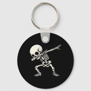 Chaveiro Dia de as Bruxas engraçado de Homens de Skeleton B