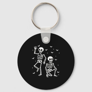 Chaveiro Dia de as Bruxas engraçado feminino Trump Skeleton