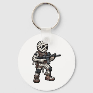 Chaveiro Dia de as Bruxas engraçado Tático Exército Humano