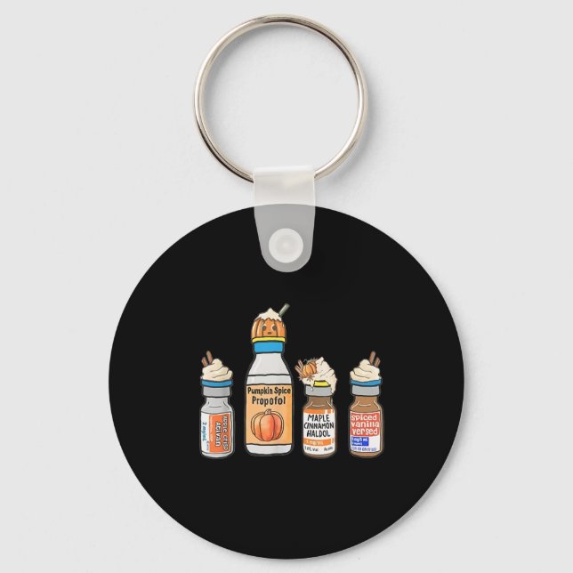 Chaveiro Dia de as Bruxas engraçado Tee Crna Pacu ER ED ICU (Frente)