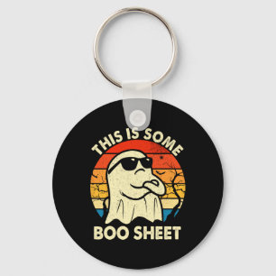 Chaveiro Dia de as Bruxas engraçado Vintage Boo Ghost Isto