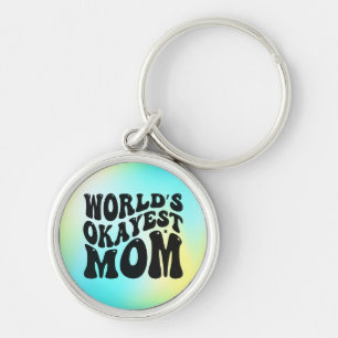Chaveiro Dia de as mães da Mãe mais Okayest do Mundo- 51723