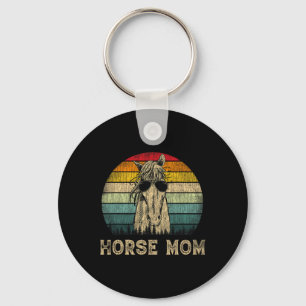Chaveiro Dia de as mães de Mamães de Cavalos Vintage Mãe Ca