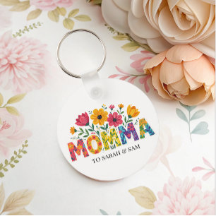 Chaveiro Dia de as mães de Nomes de Crianças de Mamãe Moder