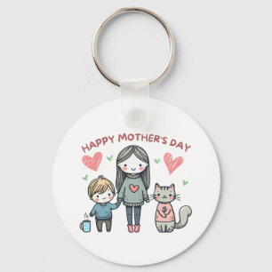 Chaveiro Dia de as mães Feliz