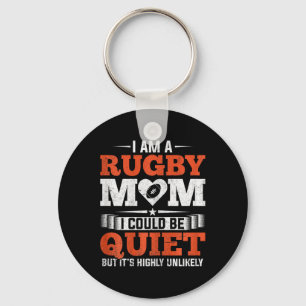 Chaveiro Dia de as mães Mães do Clube de Mães de Rugby Mãe
