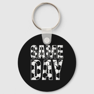 Chaveiro Dia de Jogo de Futebol Vida de Mãe de Futebol para